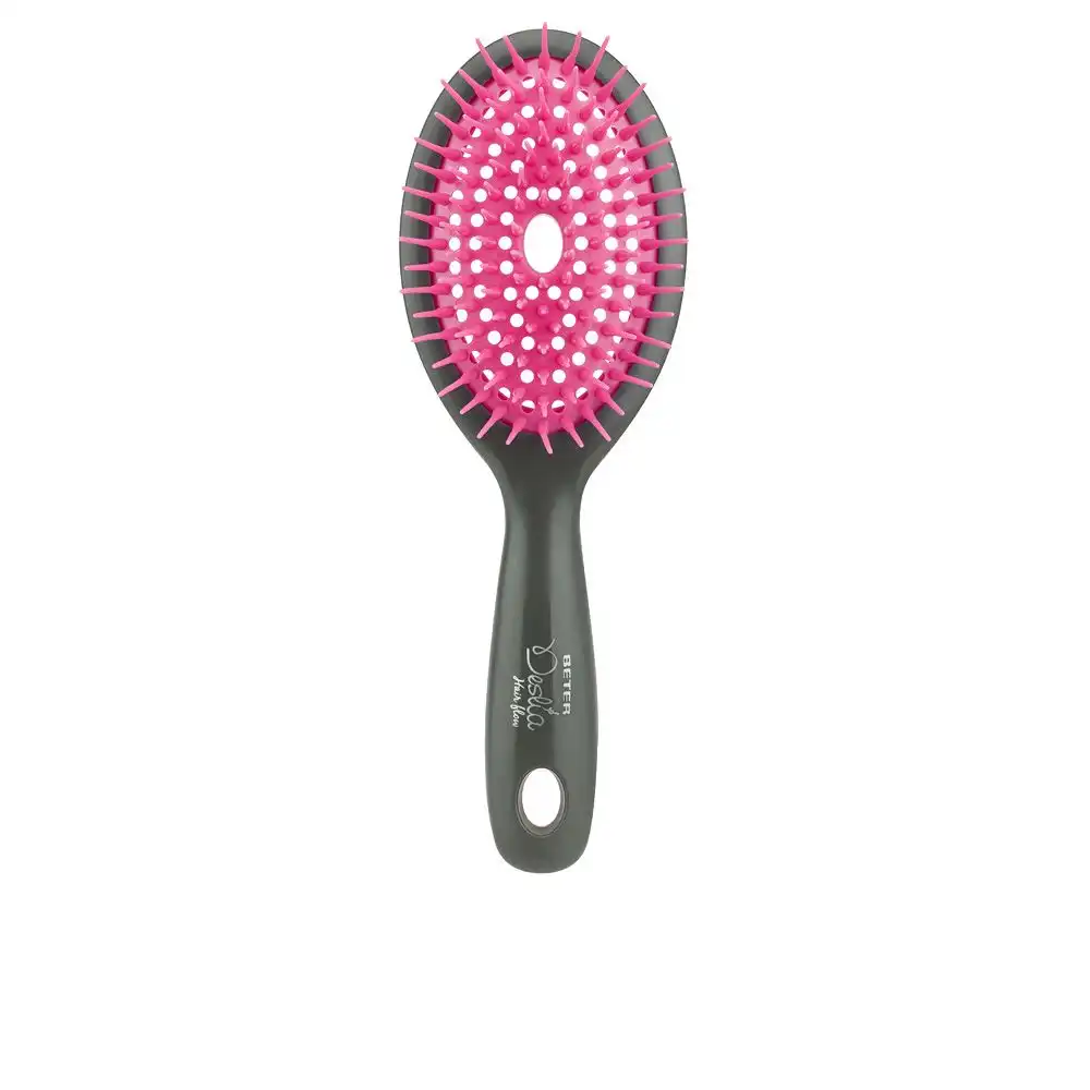 Deslía Hair Flow cepillo ovalado pequeño #fucsia 1 u - Beter - Comparador de precios