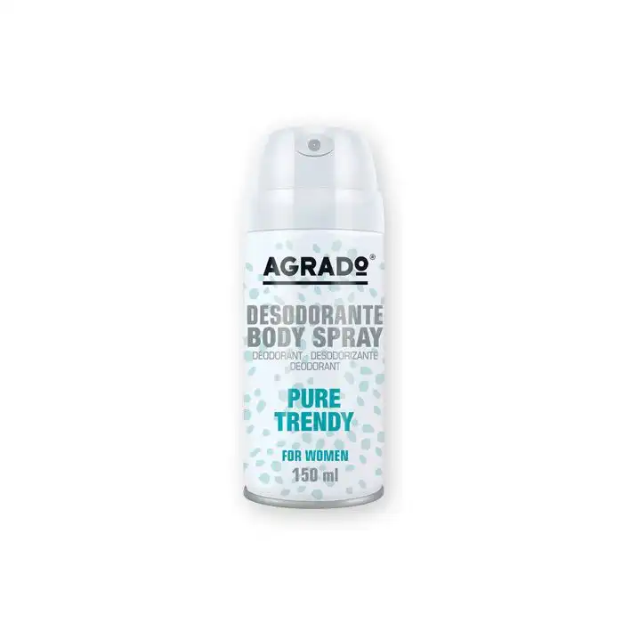 Desodorante Body Spray Pure Trendy 150 ml - Agrado - Comparador de precios