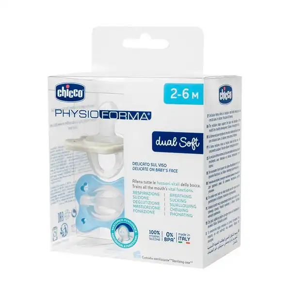 Dual Solft Silicona Azul 2UD - Chicco - Comparador de precios