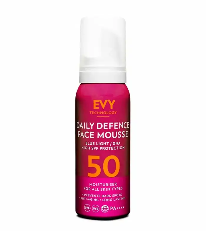 Evy Technology - Mousse facial Daily Defence SPF50 - EVY TECHNOLOGY - Comparador de precios
