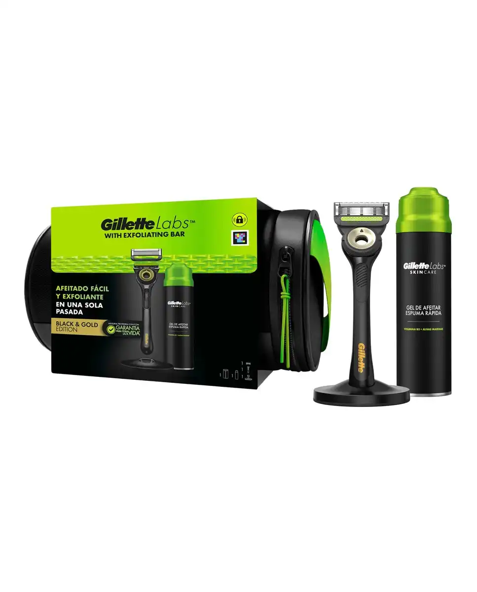 Gillette - Pack Maquinilla Con Barra Exfoliante Labs - Gillette - Comparador de precios