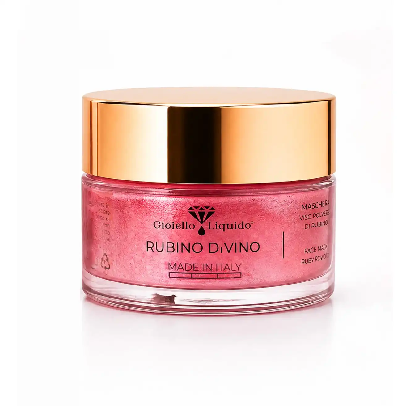 Gioiello Liquido - Mascarilla facial polvo de rubí "Rubí Divino" Mascarillas antiedad 50 ml unisex - Gioiello Liquido - Comparador de precios