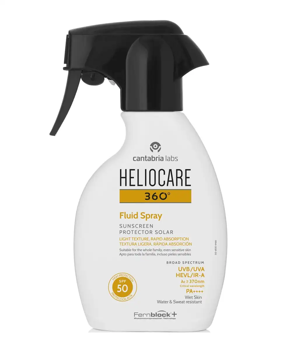 Heliocare - Spray Protector Solar 360º Fluid SPF50 250 Ml - Heliocare - Comparador de precios