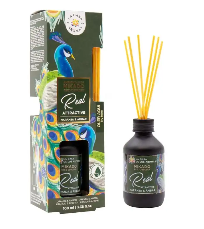 La Casa de los Aromas - Ambientador mikado 100ml - Real Attractive - La Casa de los Aromas - Comparador de precios