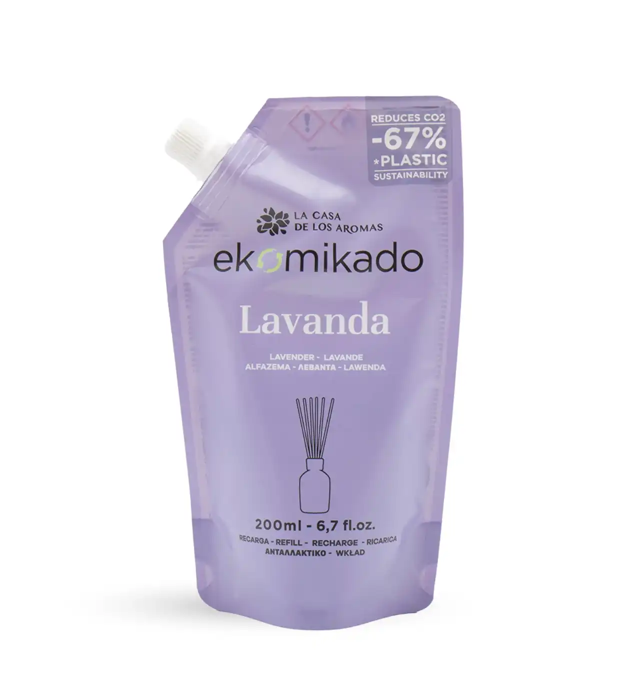 La Casa de los Aromas - Ambientador mikado recarga 200ml - lavanda - La Casa de los Aromas - Comparador de precios