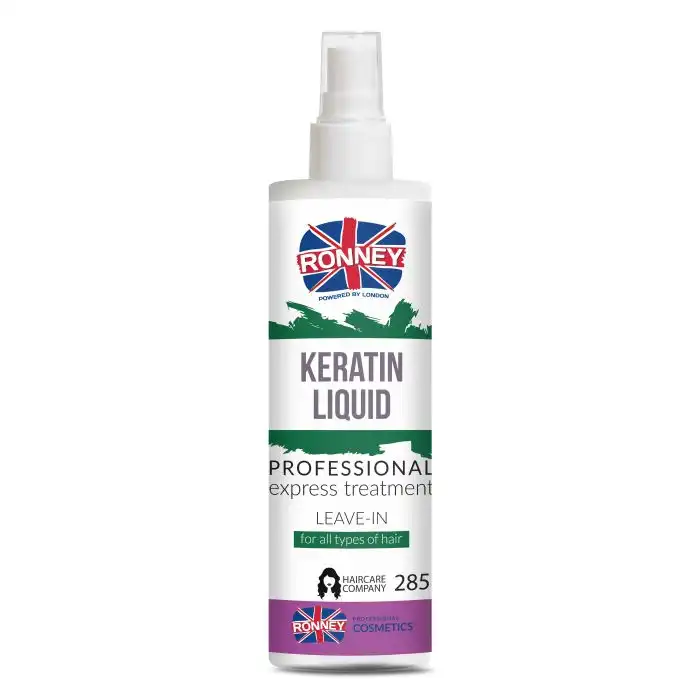 Liquid Keratin Tratamiento Express Profesional sin Aclarado 285 ml - RONNEY - Comparador de precios