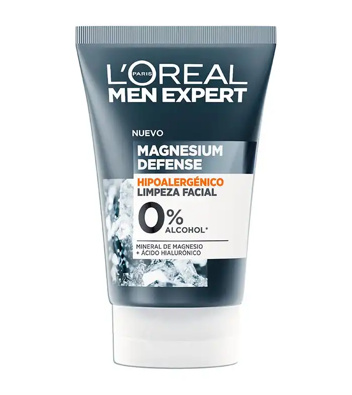 Loreal Paris - Limpiador facial Magnesium Defense Men Expert - Piel sensible - Loreal Paris - Comparador de precios