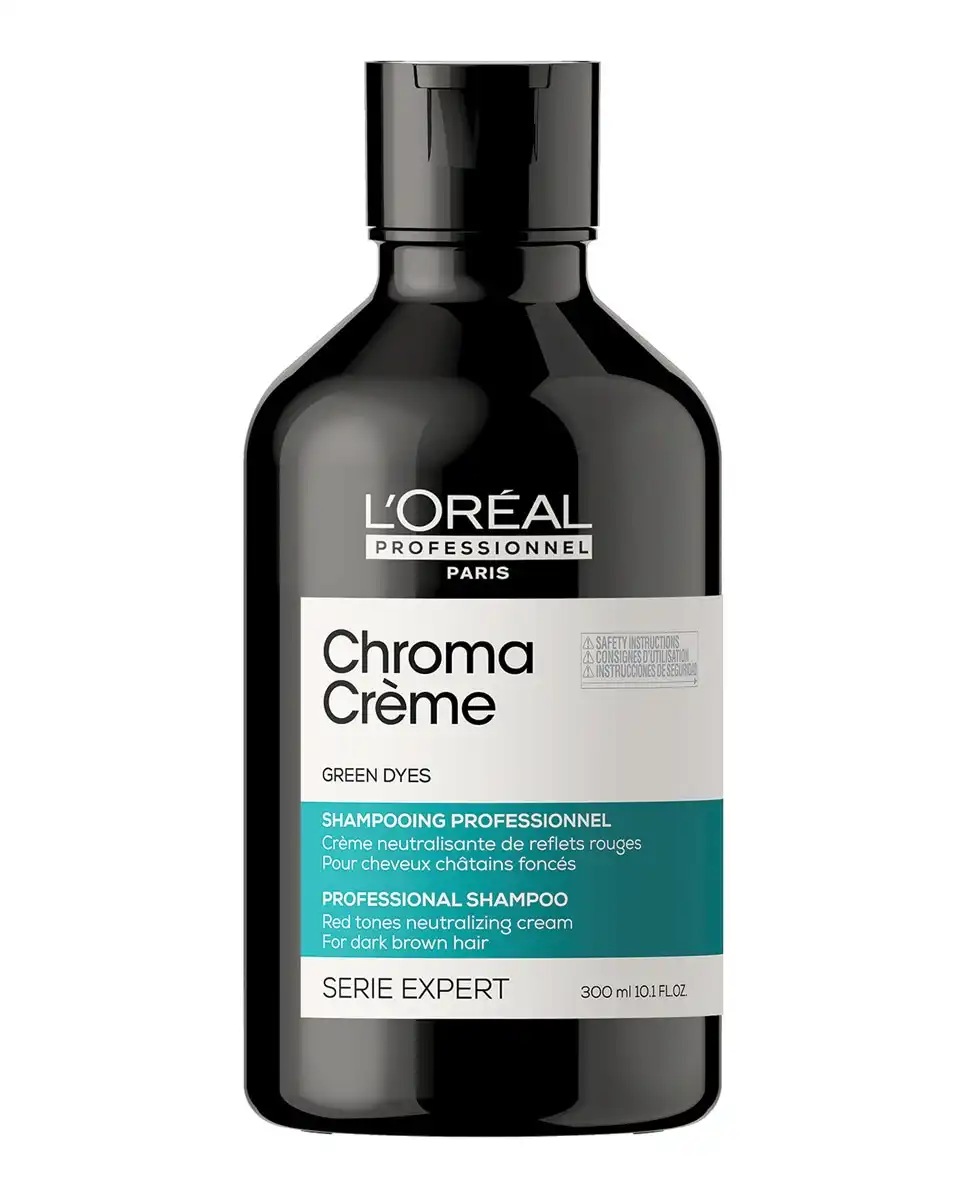 L'Oréal Professionnel - Champú Neutralizante Chroma Crème Con Pigmentos Verdes 300 Ml L'Oreal Professionnel - L'Oréal Professionnel - Comparador de precios