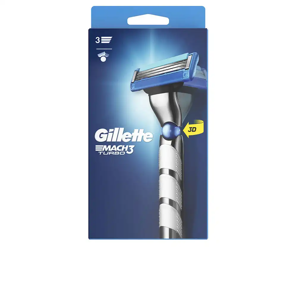 Mach 3 Turbo máquina + 1 recambio - Gillette - Comparador de precios