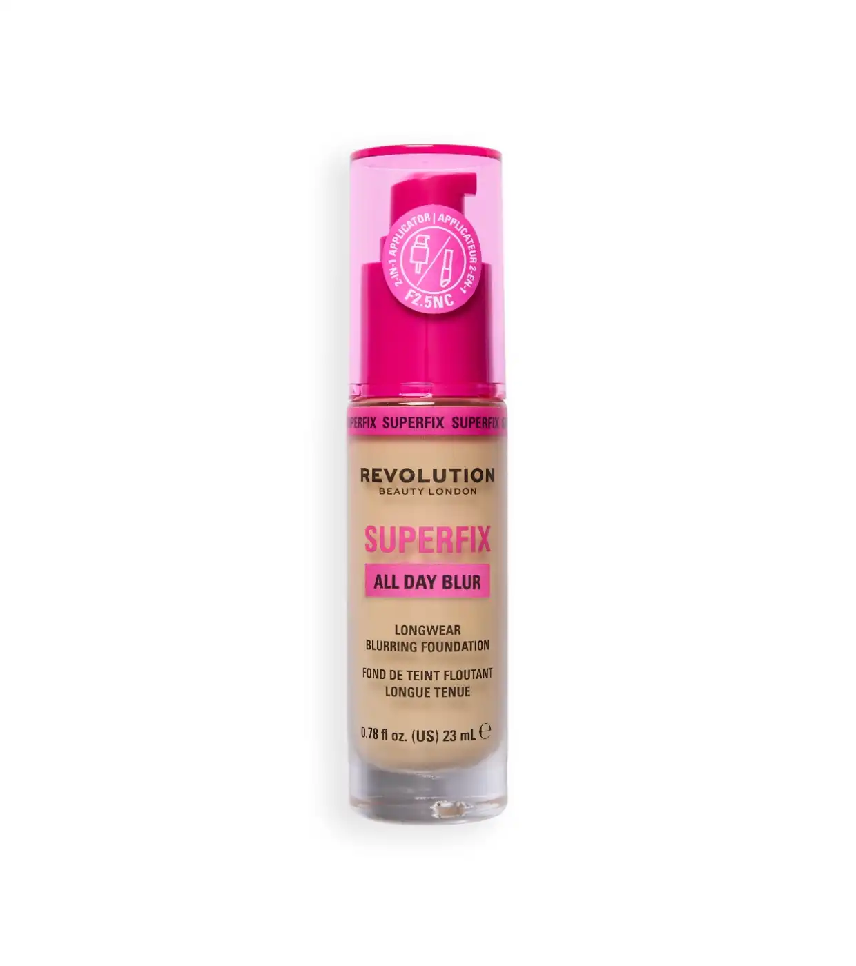 Makeup Revolution - Base de maquillaje Superfix 16H Blur - F2.5NC - Makeup Revolution - Comparador de precios