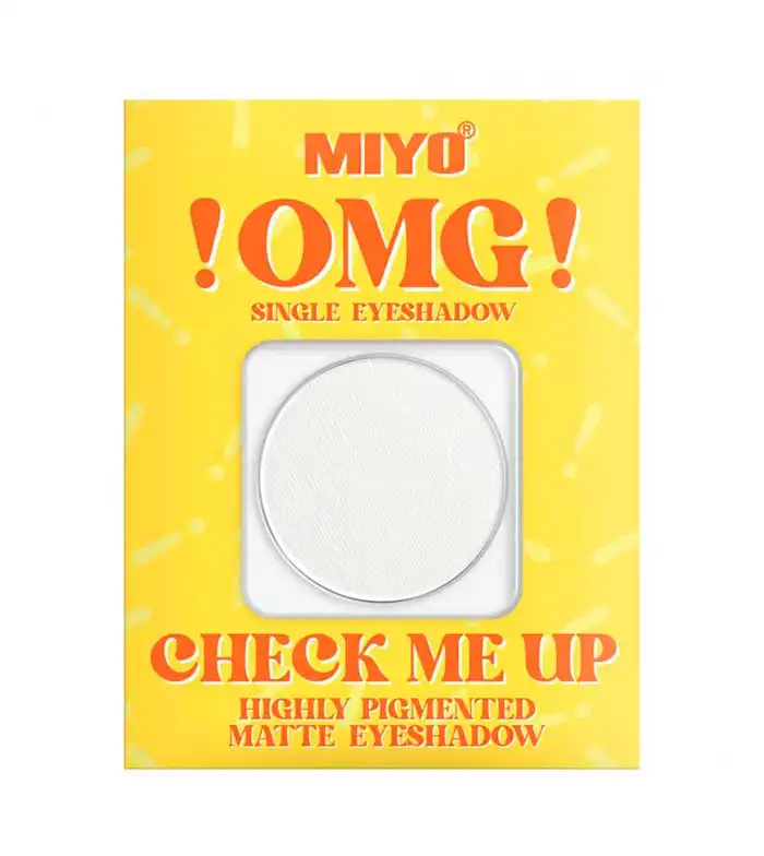 Miyo - *¡OMG!* - Sombra de ojos mate Check Me Up - 01: Cocaine - MIYO - Comparador de precios