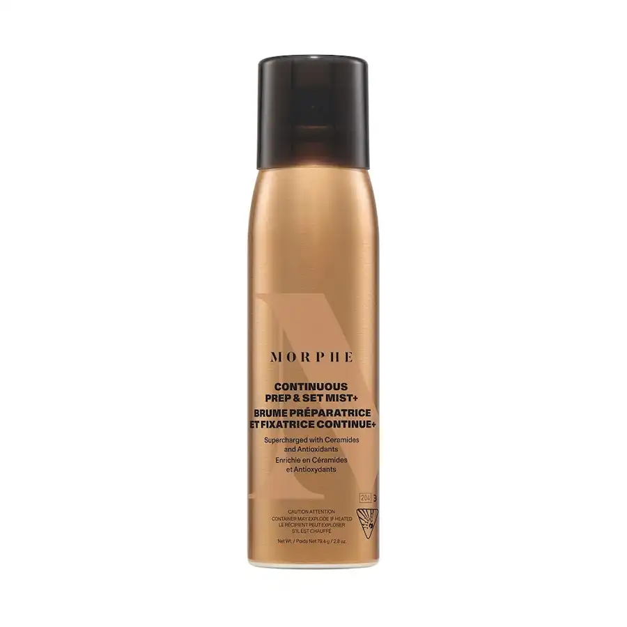 Morphe - Continuous Prep & Set Mist+Supercharged with Ceramides and Antioxidants Fijadores de maquillaje 79.4 g - Morphe - Comparador de precios