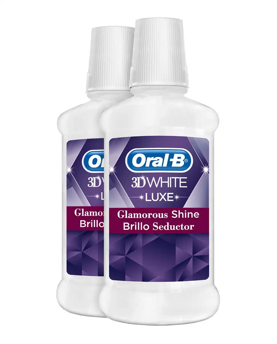 ORAL-B - Enjuague Bucal 3D White Luxe Brillo Seductor - Oral-B - Comparador de precios