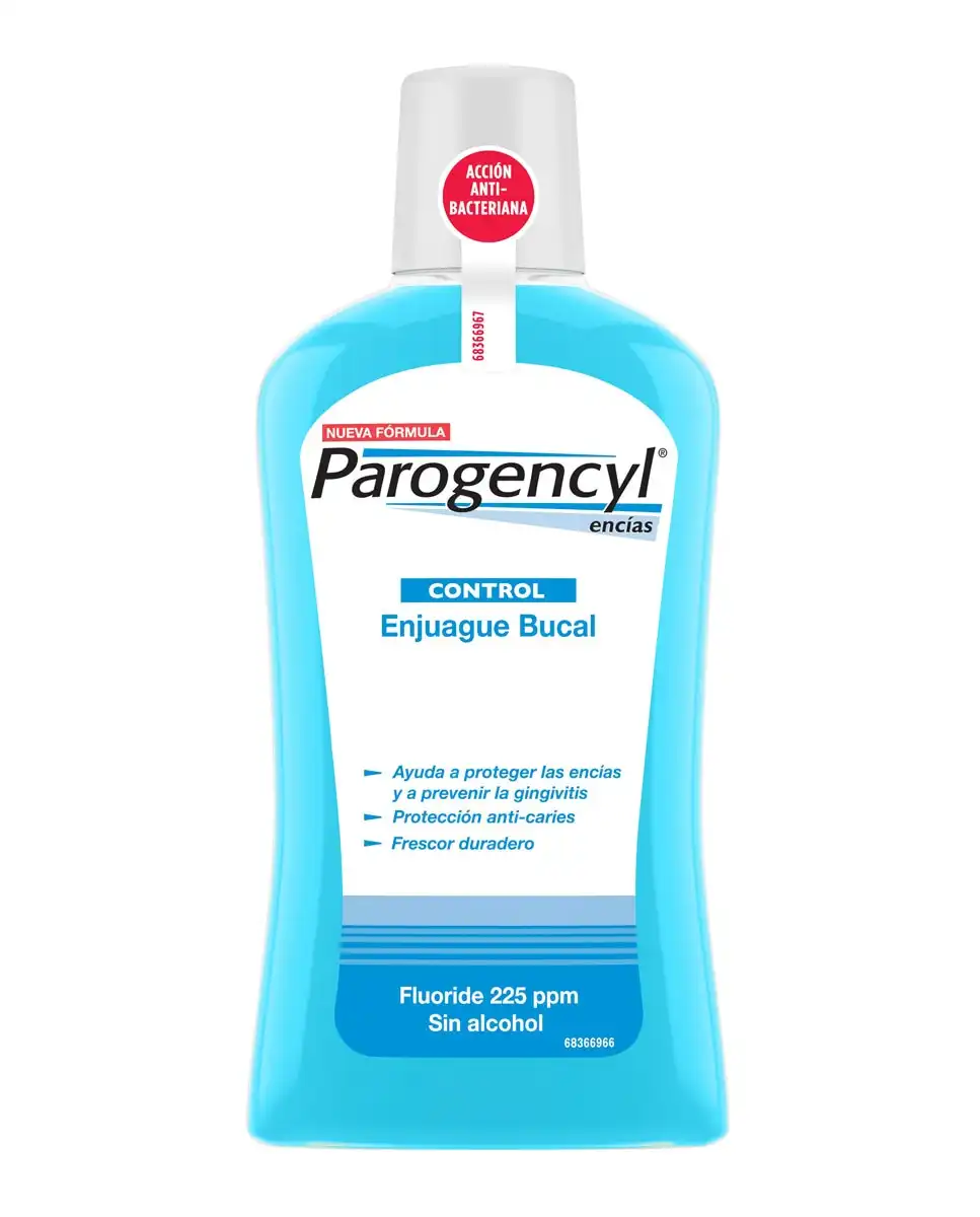 Parogencyl - Colutorio Anti-bacteriano Encías Control Sabor Menta 500 Ml - Parogencyl - Comparador de precios