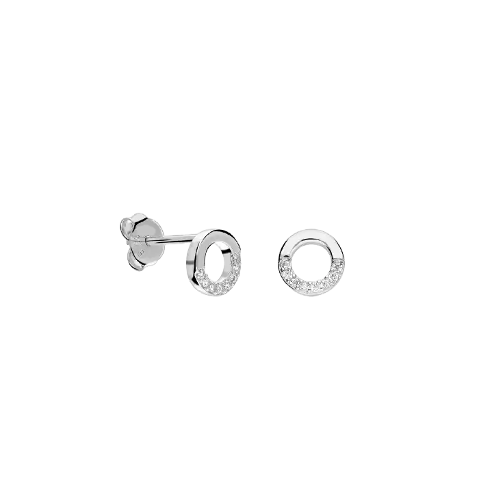 Pendientes de Plata Aro Mini  ByDamacoco - ByDamacoco - Comparador de precios