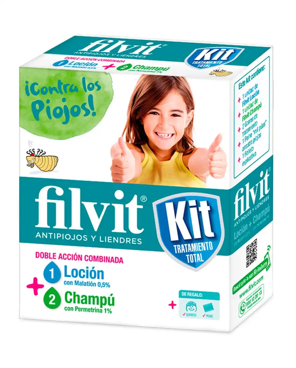 Pharma Otc - Kit Antipiojos Y Liendres Filvit - Pharma Otc - Comparador de precios