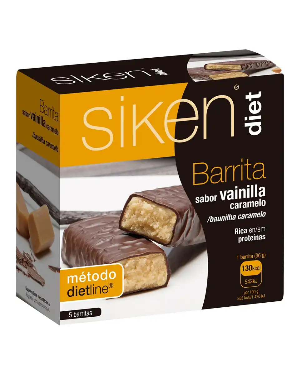 Siken® - Barritas De Proteína Y Fibra Vainilla Sikendiet Siken - Siken® - Comparador de precios