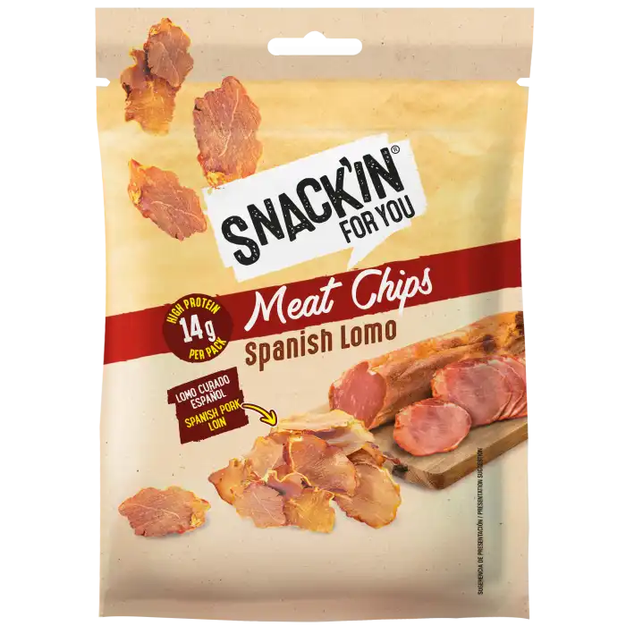 Snack de Lomo Curado Crujiente 20 gr - Snack'in For You - Comparador de precios