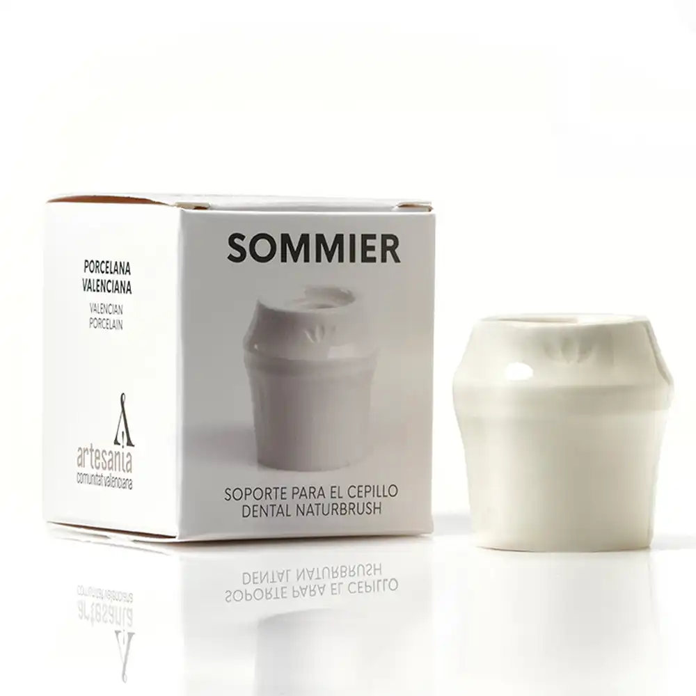 Sommier soporte para cepillo dental #blanco 1 pz - NATURBRUSH - Comparador de precios