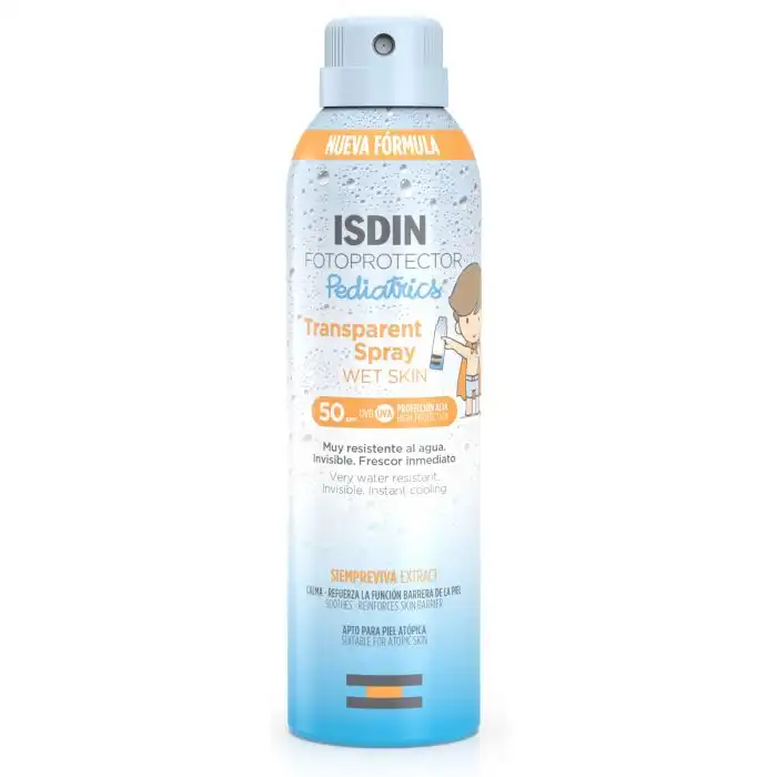 Sun Spray Wet Skin Pediatrics 200 ml - Isdin - Comparador de precios
