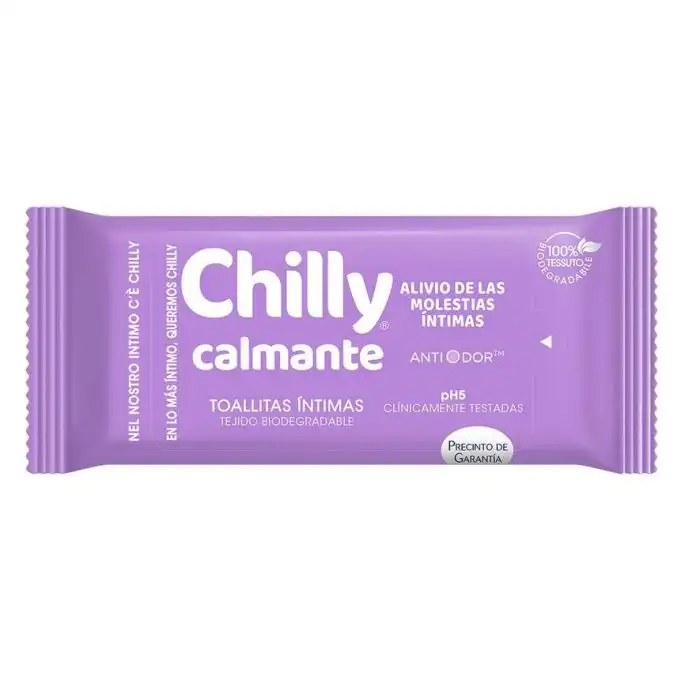 Toallitas de Higiene Íntima Calmantes - Chilly - Comparador de precios