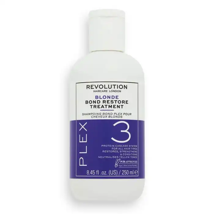 Tratamiento Restaurador Blonde Bond Plex 3 250 ml - REVOLUTION - Comparador de precios