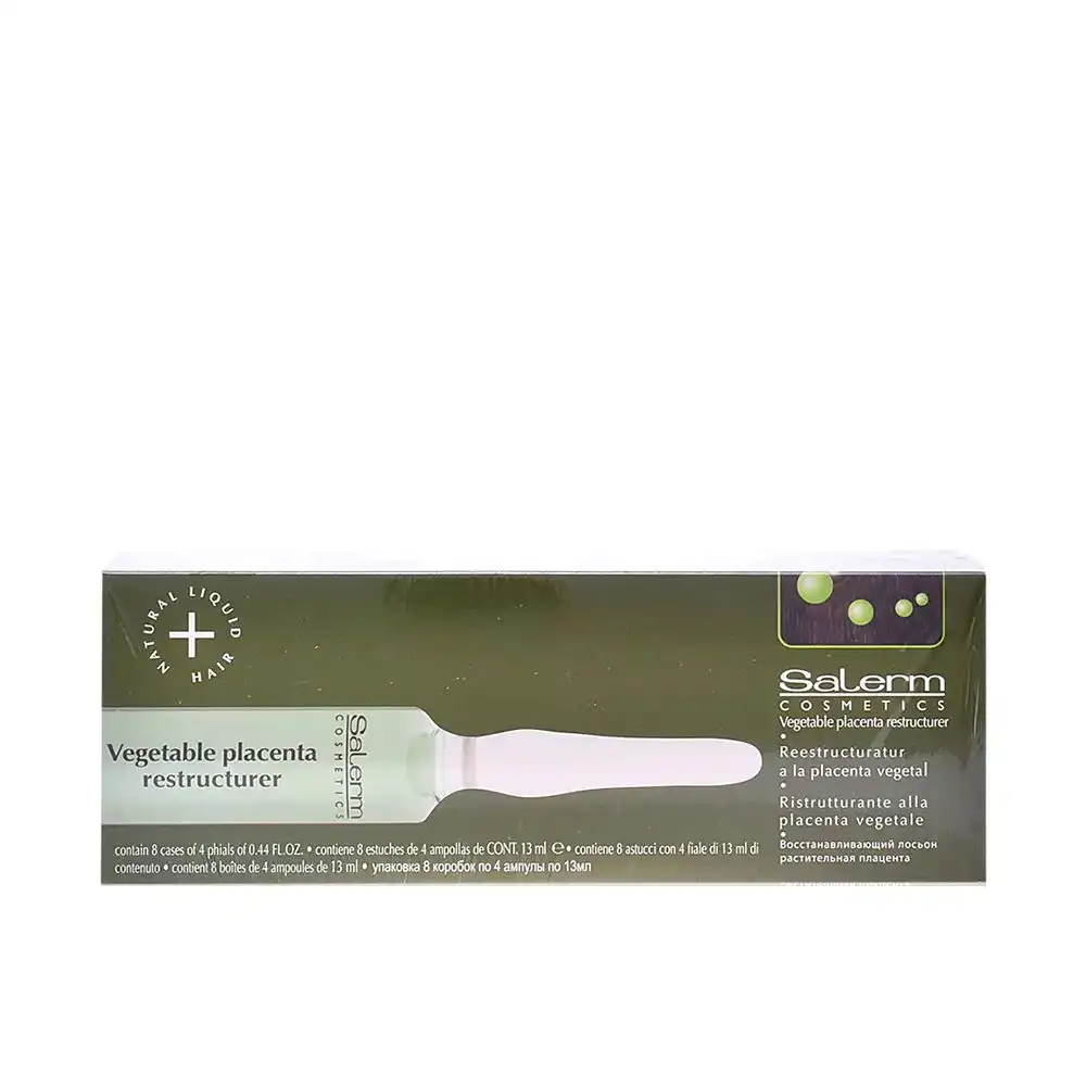 Vegetable Placenta restructurer 32 x 13 ml - Salerm - Comparador de precios
