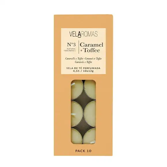 Vela Té Caramel Toffe - VELAROMAS - Comparador de precios