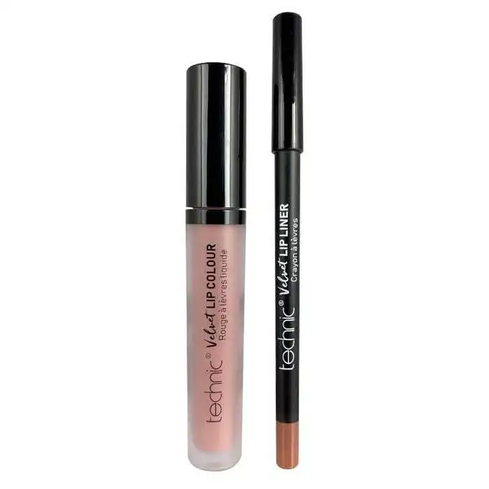 Velvet Lip Kit Perfilador de Labios + Labial Líquido - Technic - Comparador de precios