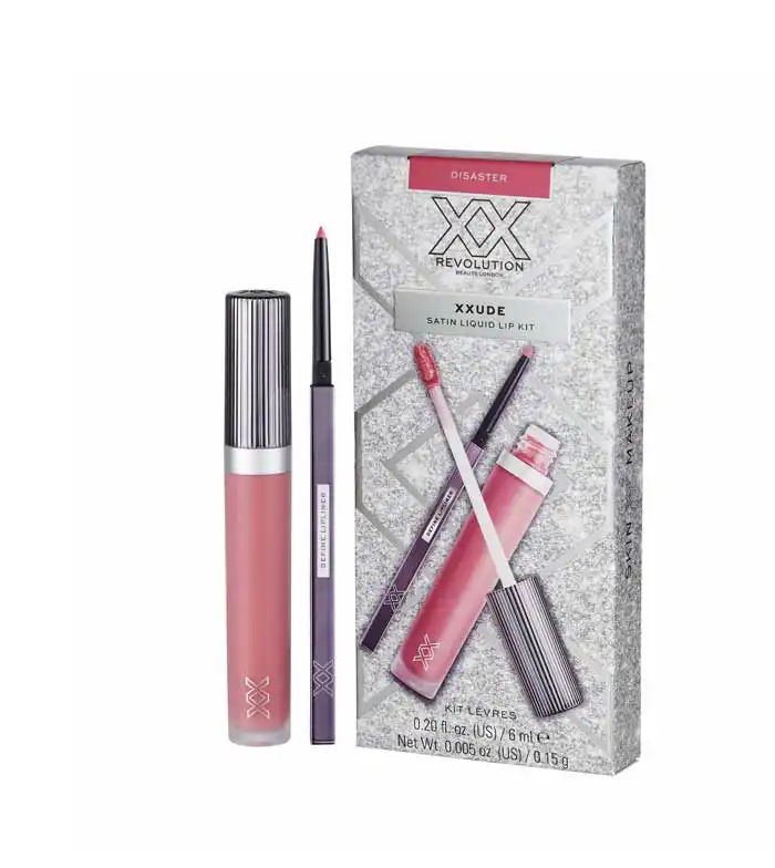 XX Revolution - Set de labios Xxude Liquid Lip Kit - Disaster - XX REVOLUTION - Comparador de precios