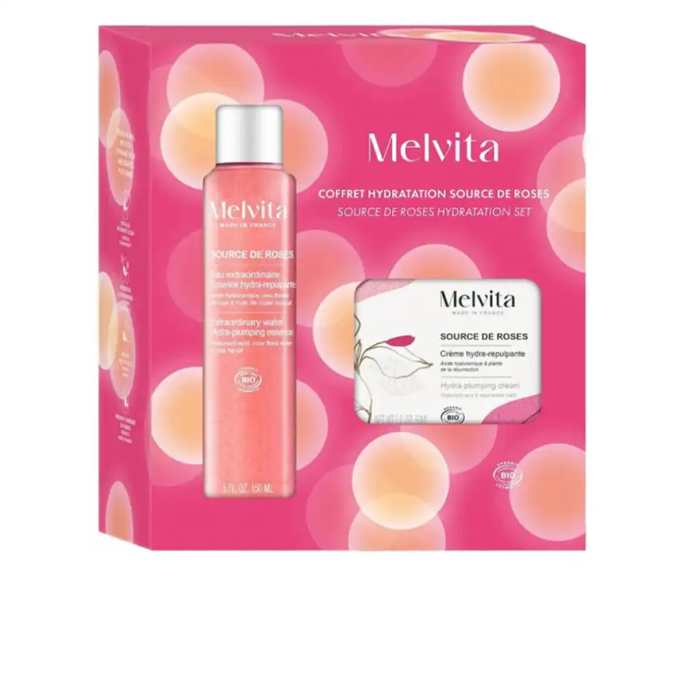Agua Floral De Rosa Estuche 3 pz - Melvita - Comparador de precios