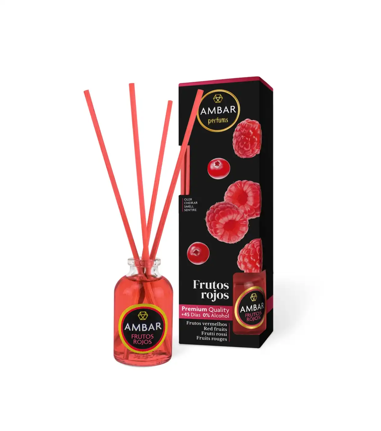 AMBAR Perfums - Ambientador mikado - Frutos rojos - Ambar Perfums - Comparador de precios