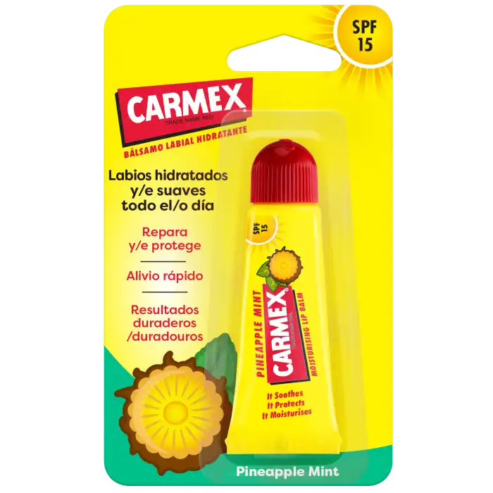 Bálsamo Labial Piña y Menta SPF15 10 gr - Carmex - Comparador de precios