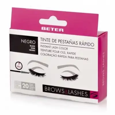 Beter Tinte Rápido de Pestañas Brows Lashes Negro, 12 gr - Beter - Comparador de precios