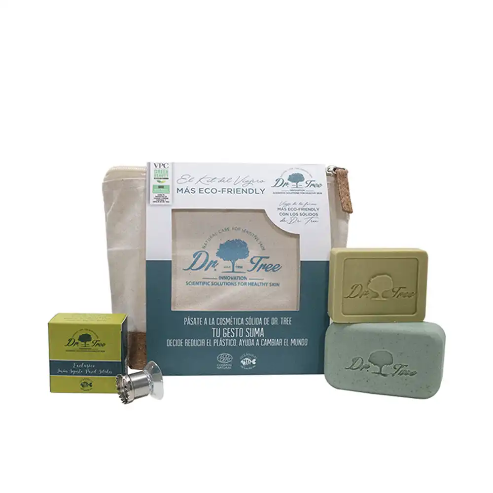 Champú Y Gel Sólidos Piel Sensible Estuche 2 pz - Dr. Tree - Comparador de precios