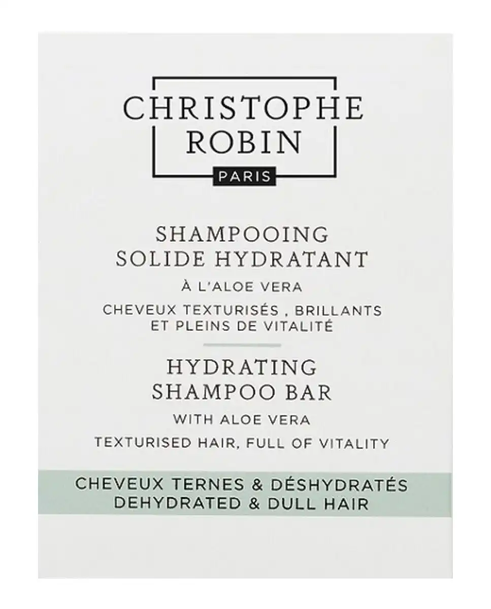Christophe Robin - Champú Sólido Hidratante Al Aloe Vera 100 G - Christophe Robin - Comparador de precios