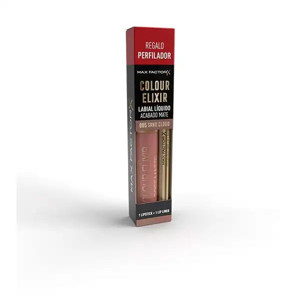 Colour Elixir Soft Matte Con Regalo Lip Liner Colour 005 + 010 - MAXÂ FACTOR - Comparador de precios