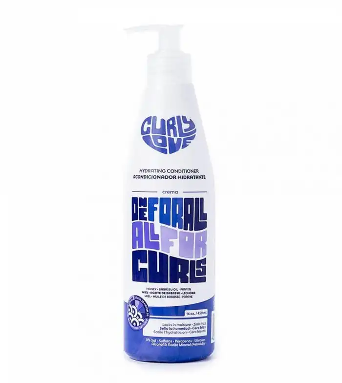 Curly Love - Acondicionador hidratante - Miel, Papaya y Aceite Babassu 450ml - CURLY LOVE - Comparador de precios
