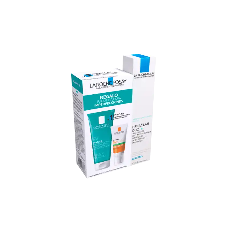 Effaclar duo + 40ml + kit rutina acné - La Roche-Posay - Comparador de precios