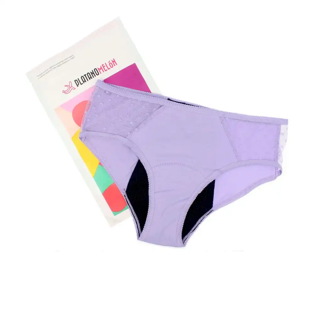 Kiwitas Classic Plumeti braguitas menstruales lila #S - Platanomelón - Comparador de precios