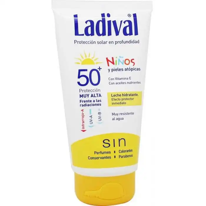 Leche Solar Hidratante para Niños SPF50 150 ml - LADIVAL - Comparador de precios