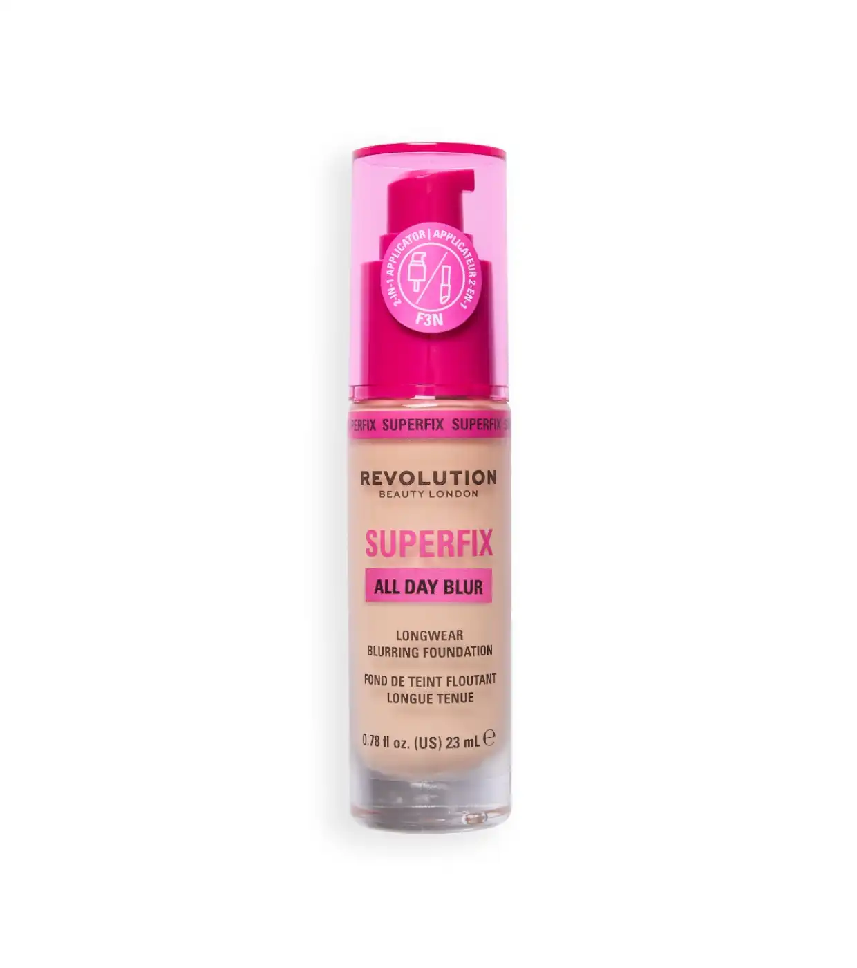 Makeup Revolution - Base de maquillaje Superfix 16H Blur - F3N - Makeup Revolution - Comparador de precios