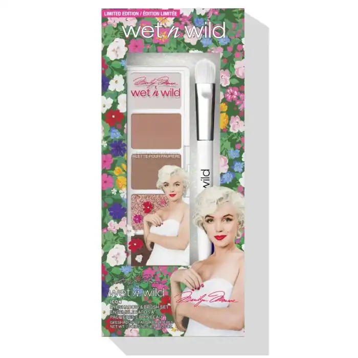 Marilyn Monroe Icon Set Brocha y Sombra de Ojos 6 gr - WET n WILD - Comparador de precios