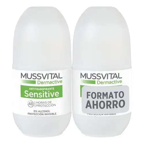 Mejor Dto!   Dermactive Sensitive Pack 150 ml Desodorante - Mussvital - Comparador de precios