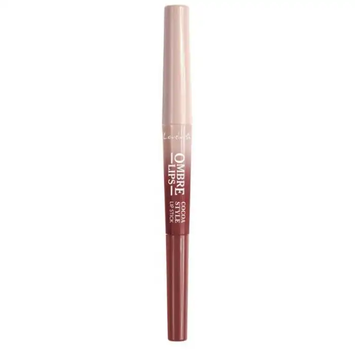 Ombre Lips 2 en 1 Perfilador y Barra de Labios - Lovely Makeup - Comparador de precios