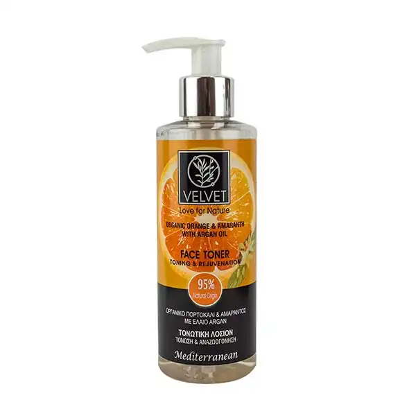 Organic Orange & Amaranth With Argan Oil Face Toner - Velvet - Comparador de precios