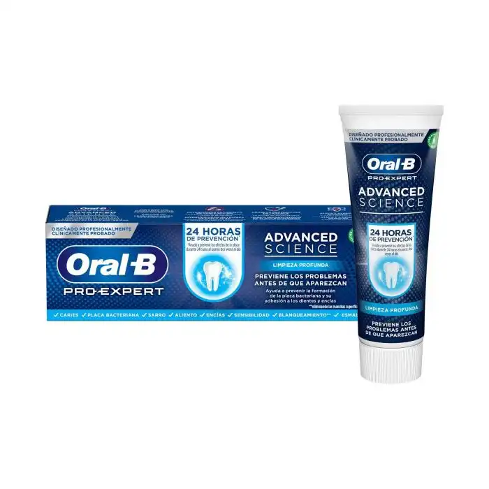 Pasta de DientesPro-Expert Advanced Science Limpieza Profunda 75 ml - Oral-B - Comparador de precios