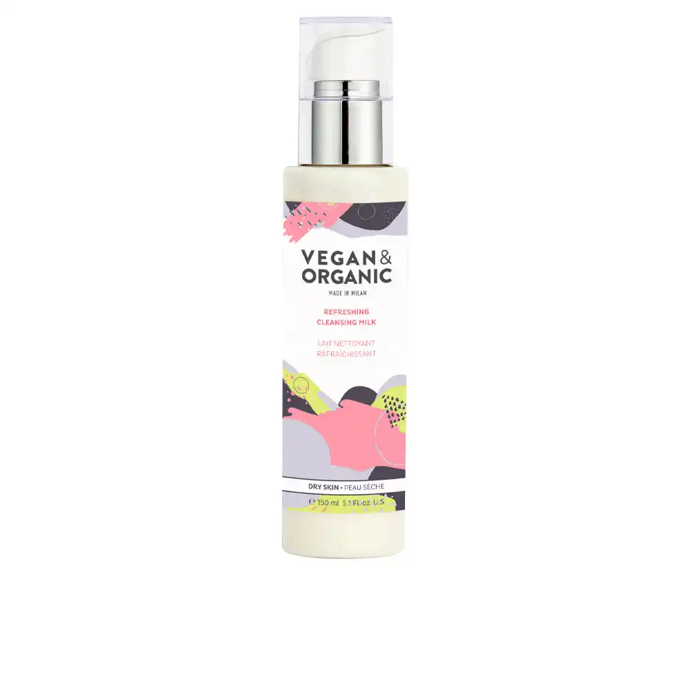 Refreshing Cleansing milk dry skin 150 ml - Vegan & Organic - Comparador de precios