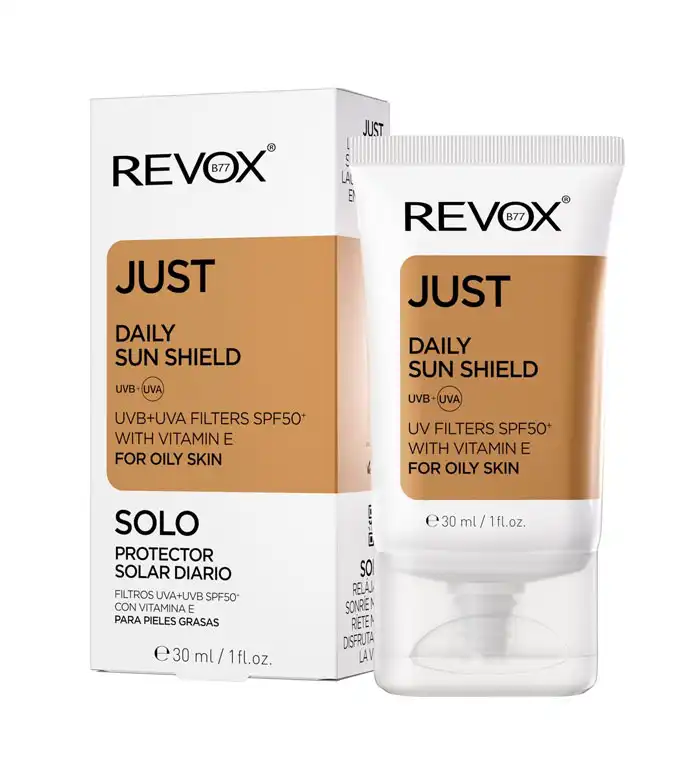Revox - *Just* - Protector solar diario SPF50+ con vitamina E para piel grasa - Revox - Comparador de precios