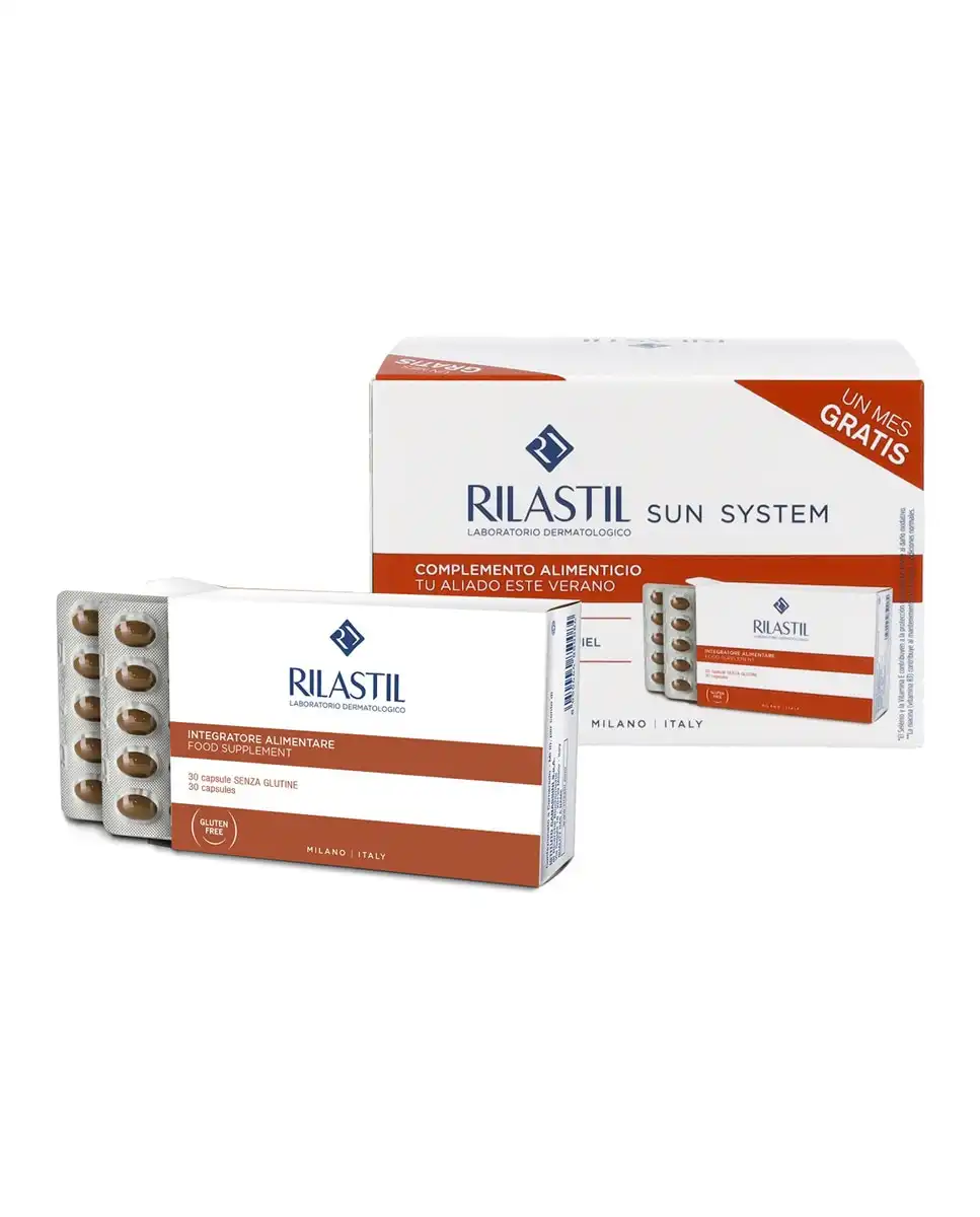 Rilastil - Triplo Cápsulas Oral Sun System - Rilastil - Comparador de precios